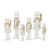 Figurka RESIN biało złota