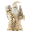 Figurka SANTA DECO 50 cm złota