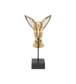 Figurka z lustrem KOLIBER 41 cm złota