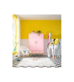 Fotel ACAPULCO 85 cm mono biały