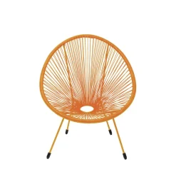 Fotel ACAPULCO 85 cm mono pomarańczowy