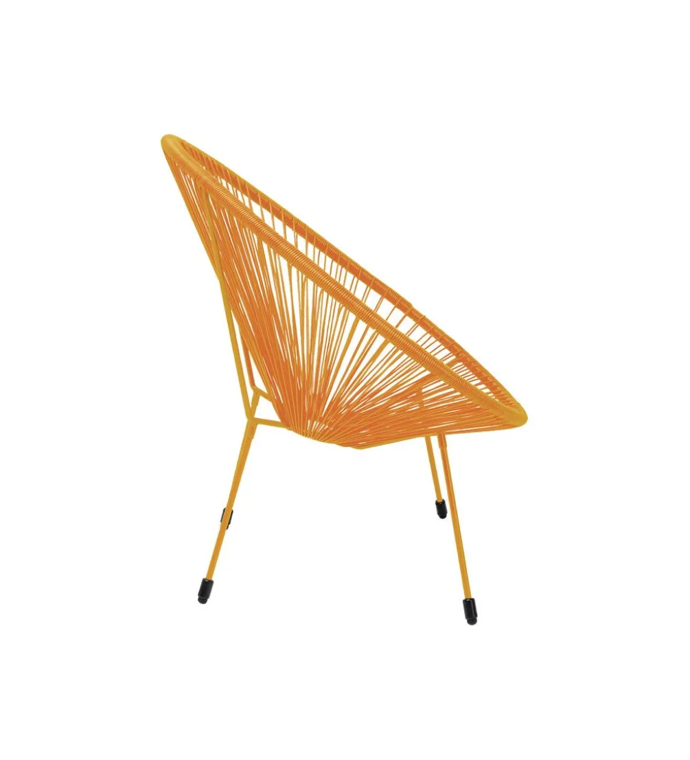 Fotel ACAPULCO 85 cm mono pomarańczowy
