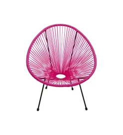 Fotel ACAPULCO 85 cm różowy