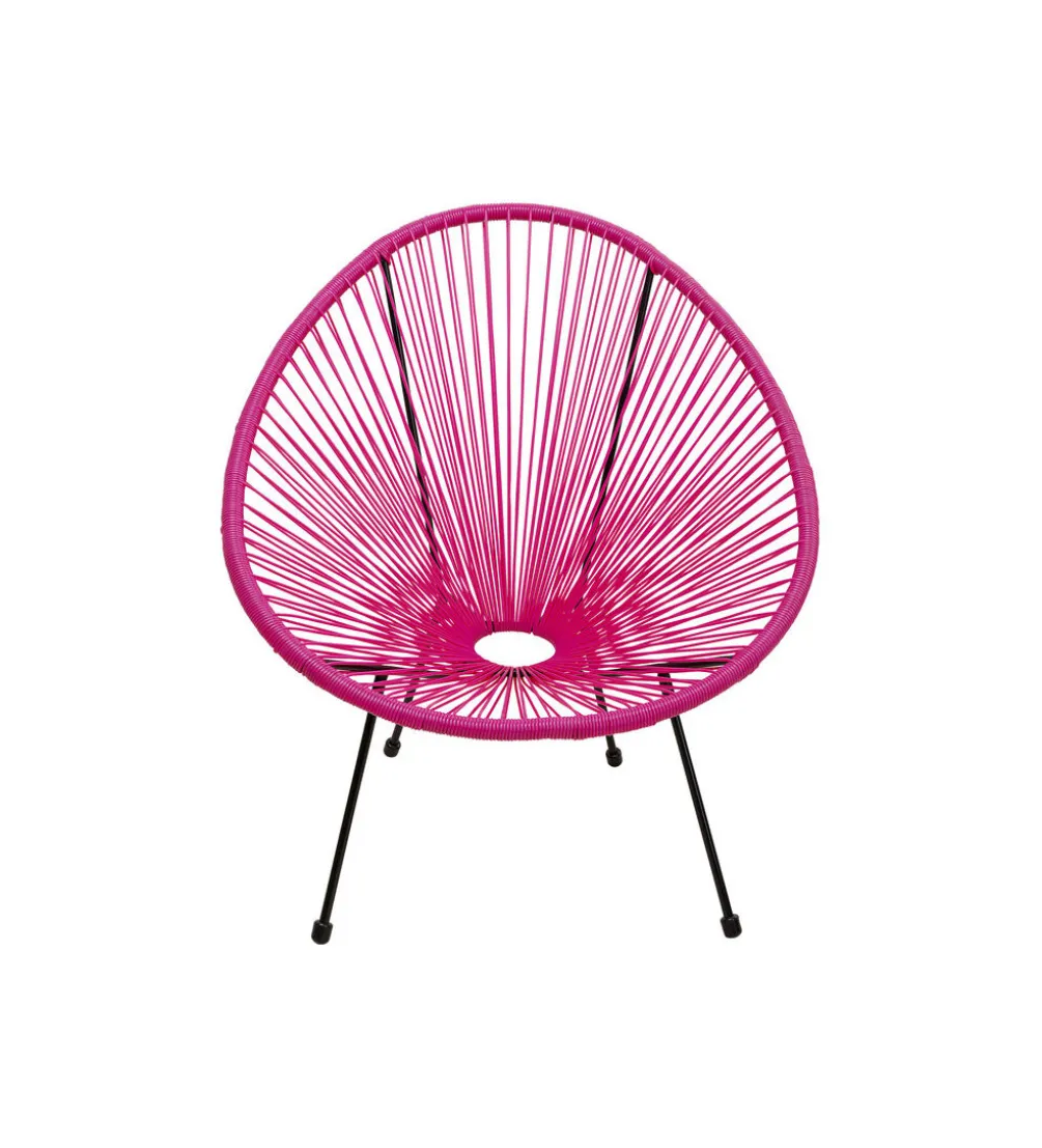 Fotel ACAPULCO 85 cm różowy