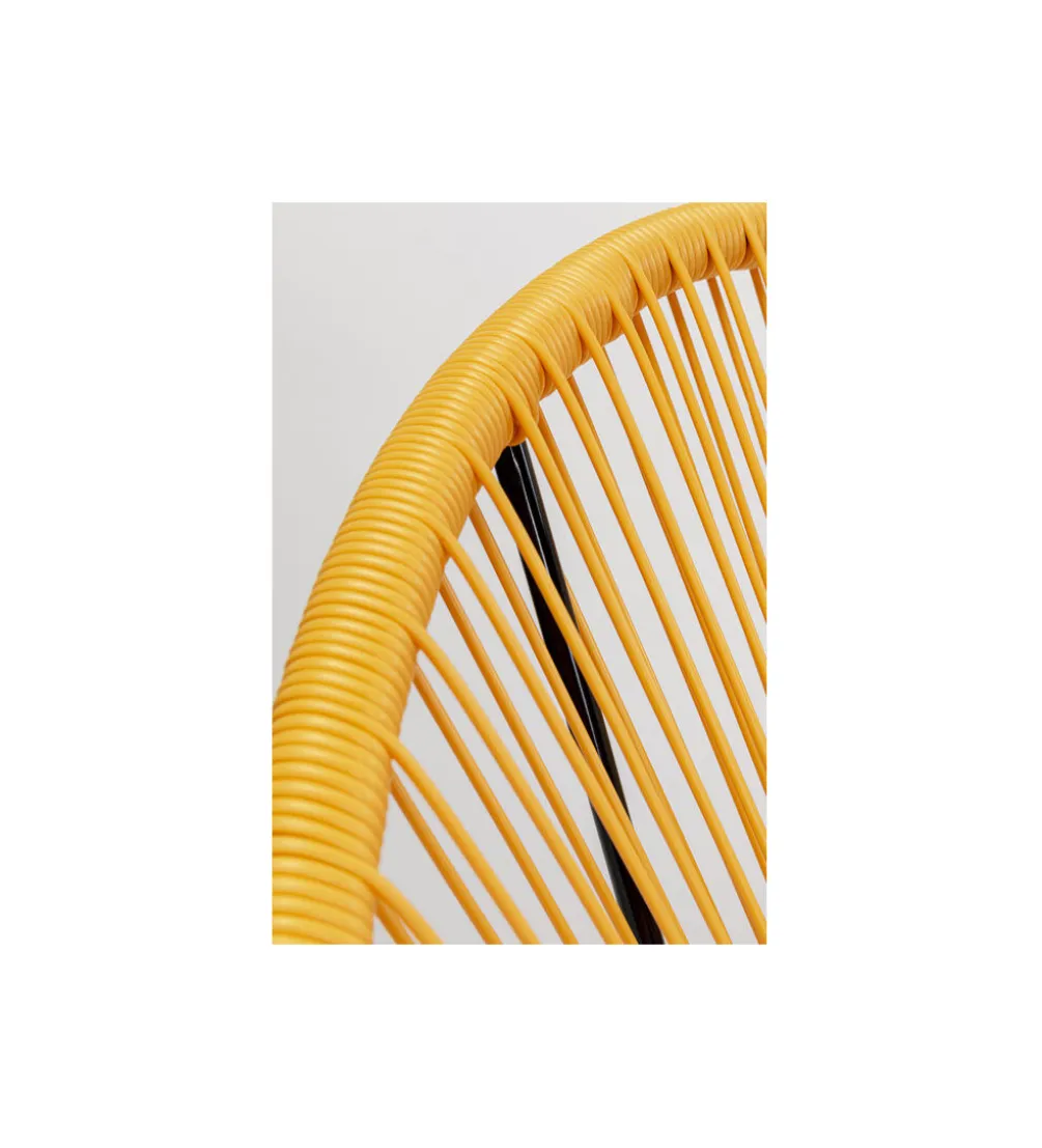 Fotel ACAPULCO 85 cm żółty