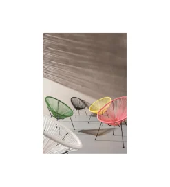 Fotel ACAPULCO MONO 85 cm czarny