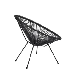 Fotel ACAPULCO MONO 85 cm czarny