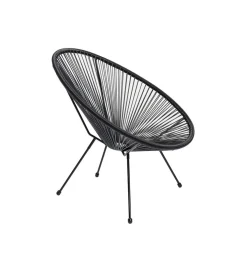 Fotel ACAPULCO MONO 85 cm czarny