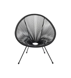 Fotel ACAPULCO MONO 85 cm czarny
