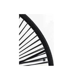 Fotel ACAPULCO MONO 85 cm czarny