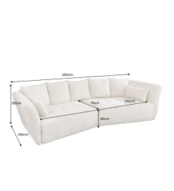 Fotel BAMBÚ 65 cm bambus