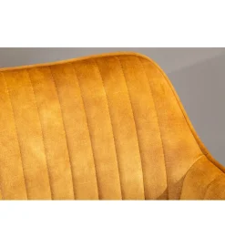 Fotel Biurowy Dutch Comfort ciemna musztarda