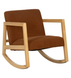 Fotel bujany AKKO 72 cm drewno kauczuk