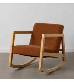 Fotel bujany AKKO 72 cm drewno kauczuk