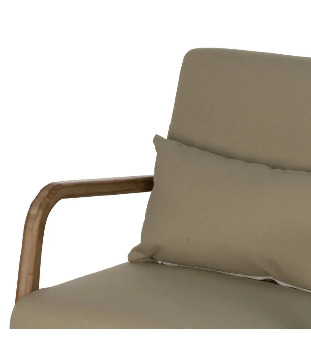 Fotel bujany GLIDIER 80 cm naturalny beżowy