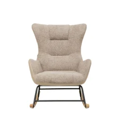 Fotel bujany ROMEO 99 cm beżowy