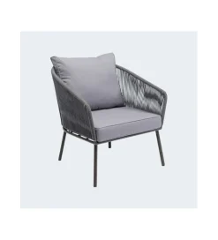 Fotel ELBA 84 cm szary