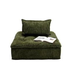 Fotel ELEMENT PORTOFINO 106 cm ciemnozielony