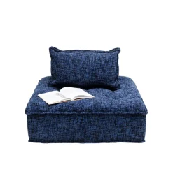 Fotel ELEMENT PORTOFINO 106 cm niebieski