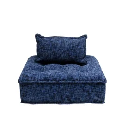 Fotel ELEMENT PORTOFINO 106 cm niebieski