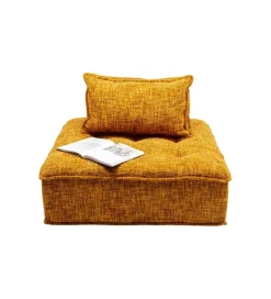 Fotel ELEMENT PORTOFINO 106 cm pomarańczowy