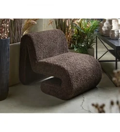 Fotel EME RIZO 58 cm kasztanowy