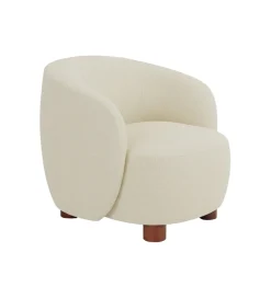 Fotel ESTAMPADO 62 cm kremowy