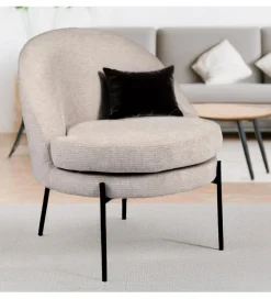 Fotel FATERNO 78 cm beżowego