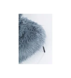 Fotel Hairy niebieski
