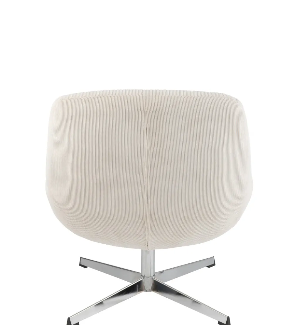 Fotel LOUNGERI 79 cm kremowe