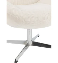 Fotel LOUNGERI 79 cm kremowe