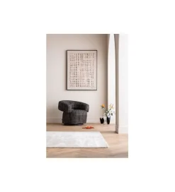 Fotel MAYE BOW 70 cm szary