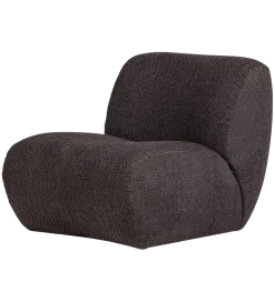Fotel NOMU chenille antracytowy