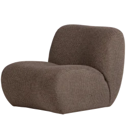 Fotel NOMU chenille brązowy