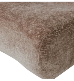 Fotel NOMU velvet jasno brązowy