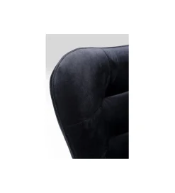 Fotel obrotowe OSCAR czarny chenille