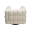 Fotel obrotowy ARMAND 95 cm tapicerowany
