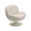 Fotel obrotowy COSY 86 cm beżowy