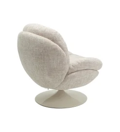 Fotel obrotowy COSY 86 cm beżowy