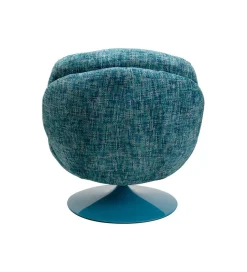 Fotel obrotowy COSY 86 cm niebieski