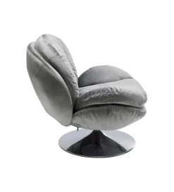 Fotel obrotowy COSY 86 cm szary