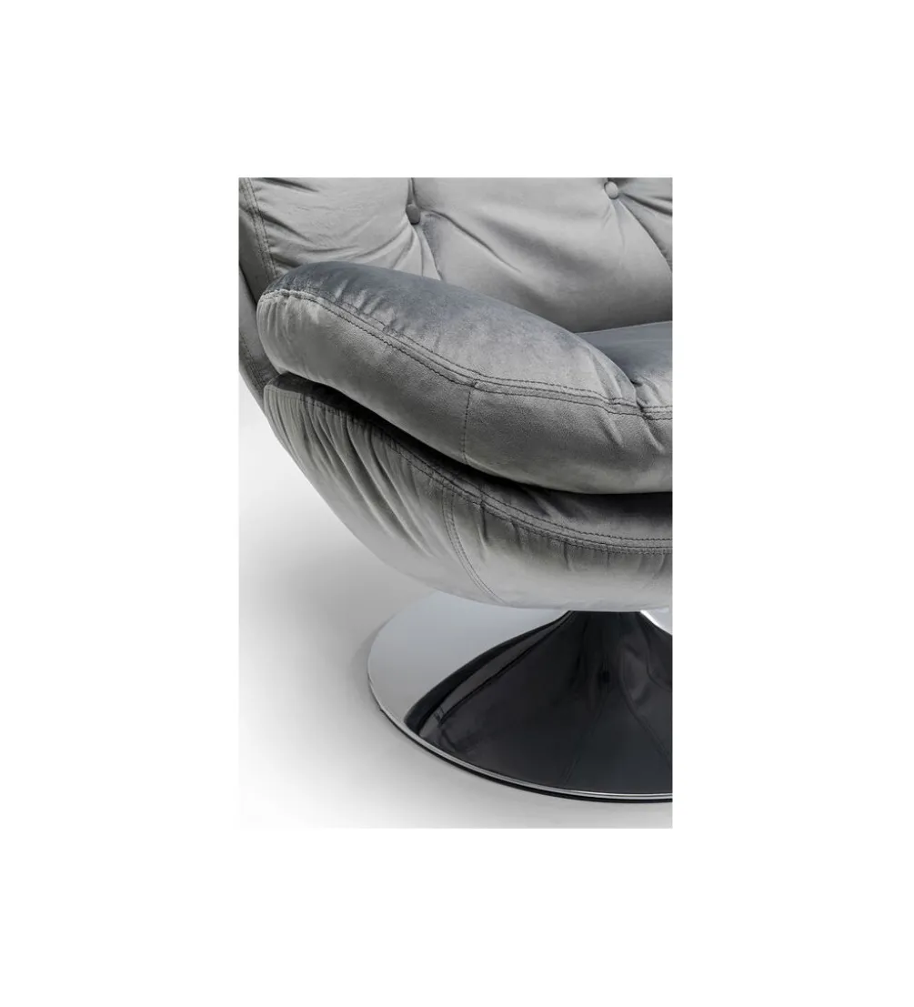 Fotel obrotowy COSY 86 cm szary