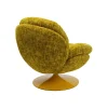 Fotel obrotowy COSY 86 cm żółty