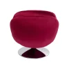Fotel obrotowy COSY 86 cm wiśniowy