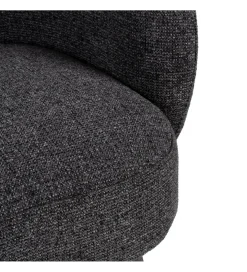 Fotel obrotowy GIRATORIO 77 cm czarny