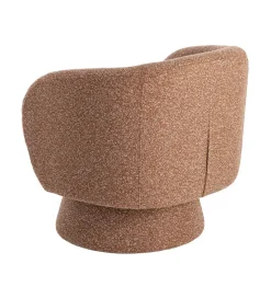 Fotel obrotowy GIRATORIO 77 cm łososiowy