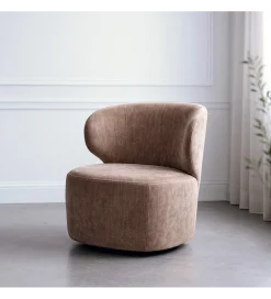 Fotel obrotowy GIRATORIO 74 cm taupe
