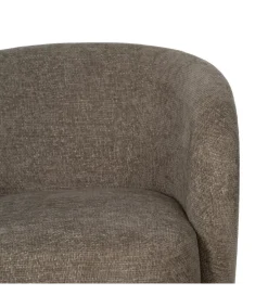 Fotel obrotowy GIRATORIO 77 cm taupe beżowy