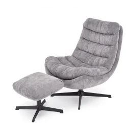 Fotel obrotowy OLYMPIC 94 cm szary