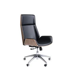Fotel obrotowy ROUVEN 120 cm czarny
